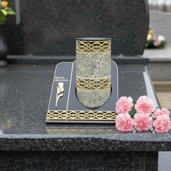 Znicz solarny Witraż VIP *0326 Znicz solarny Witraż VIP *0326