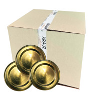 Wieczko fi 43 złote klik - karton 3000 szt.