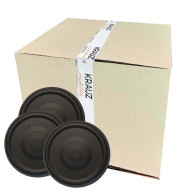 Wieczko fi 63 czarne mat klik- karton 1225 szt.