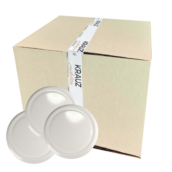 Wieczko fi 70 białe - karton 1150 szt.