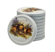 Wieczko fi 82 pszczoła wzór 65 - 10 szt.