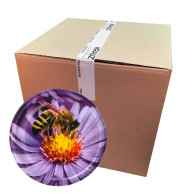 Wieczko fi 82 pszczoła wzór 28 - 750 szt. karton