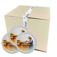 Wieczko fi 82 pszczoła wzór 64 - 750 szt. karton