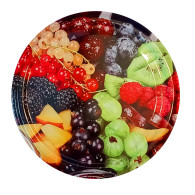 Wieczko fi 82 Owoce wzór 29 - 10 szt.