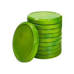 Wieczko fi 82 zielone cieniowane "6" - 10 szt. Wieczko fi 82 zielone cieniowane "6" - 10 szt.