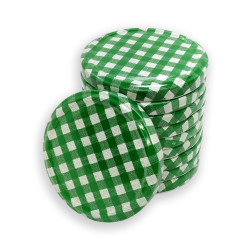 Wieczko fi 66 krata zielona - 10szt.