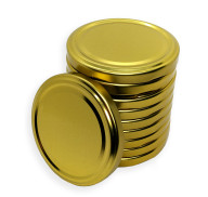 Wieczko fi 82 złote "6" - 10 szt.