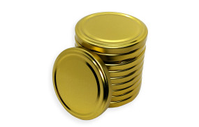 Wieczko fi 82 złote "6" - 10 szt.