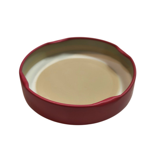 Wieczko fi 66 czerwone wysokie - karton 680 szt.