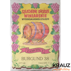 Drożdźe winiarskie J&P Zamojscy-Burgund 38