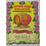 Drożdźe winiarskie J&P Zamojscy-Malaga 1