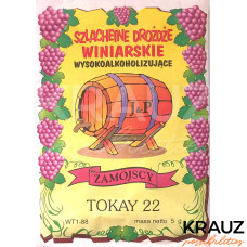 Drożdźe winiarskie J&P Zamojscy-Tokay 22