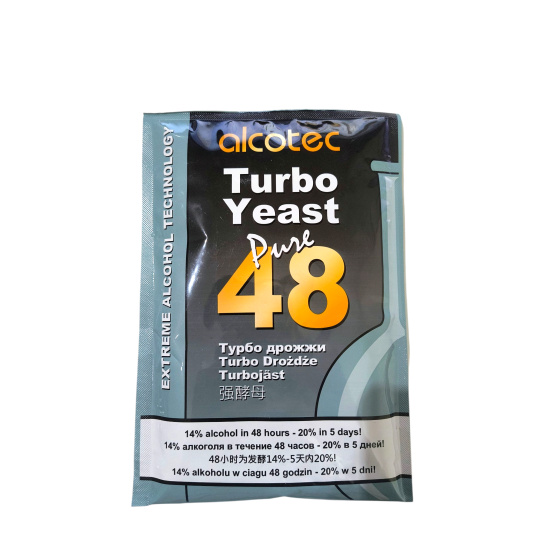 Drożdże Alcotec 48 Turbo Pure 135 g *0485 Drożdże Alcotec 48 Turbo Pure 135 g *0485