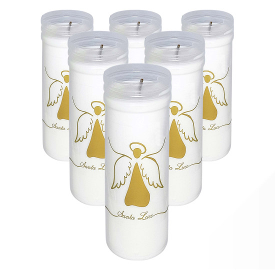 Wkład do zniczy Eko-2 zalewany "Złoty - anioł" -35 szt