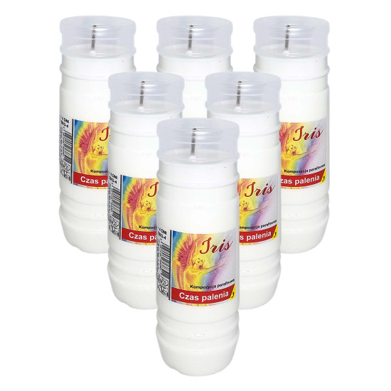 Wkład do zniczy Eko-5 zalewany - 25 szt