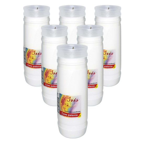 Wkład do zniczy Eko-7 zalewany - 25 szt