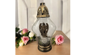 Znicz PW-103 - złoty + anioł