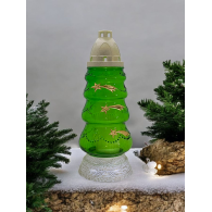 Znicz świąteczny R-34g Choinka Gwaizdka 20h