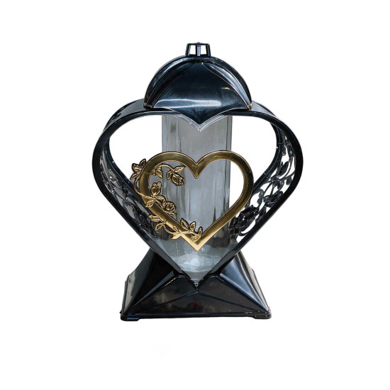 Znicz lampion L-22 serce *3771 Znicz lampion L-22 serce *3771