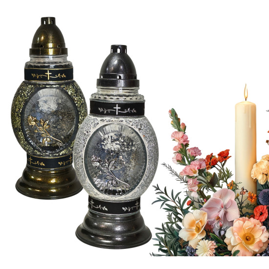 Znicz Karafka witrażowa *4050 Znicz Karafka witrażowa *4050