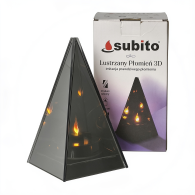 Znicz lustrzany 3D piramida *7030
