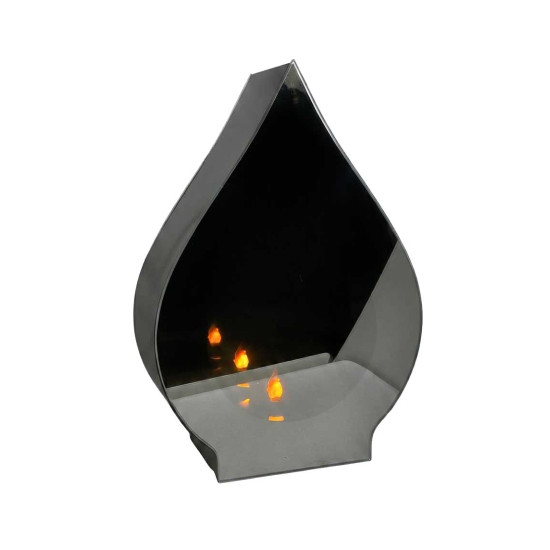 Znicz KROPLA LED lustrzany *1792