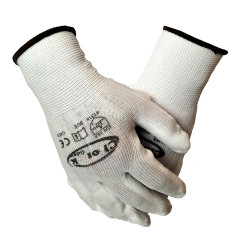 Rękawice ochronne poliester roz. 9/L *1122 Rękawice ochronne poliester roz. 9/L *1122