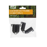 Łączniki do tyczek 11mm typ V - 2szt *8143