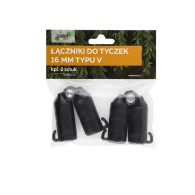 Łączniki do tyczek 16mm typ V - 2szt *8150