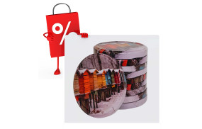 Wieczko fi 82 pszczoła wzór 51 - 10 szt.