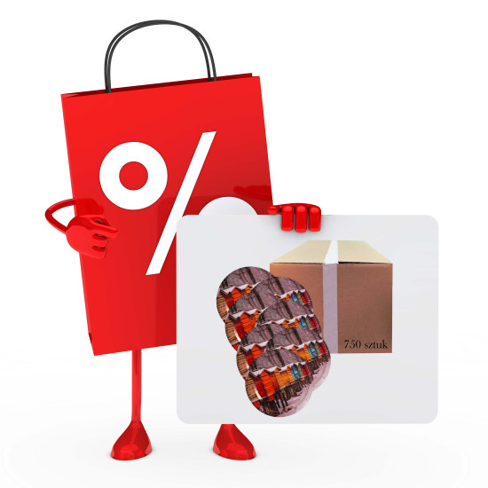 Wieczko fi 82 pszczoła wzór 51 - 750 szt. karton