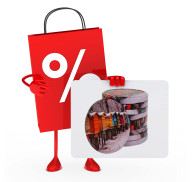 Wieczko fi 82 pszczoła wzór 51 - 10 szt.