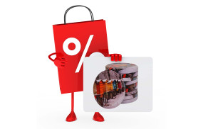 Wieczko fi 82 pszczoła wzór 51 - 10 szt.