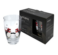 Szklanki DECO Pingwinki KROSNO 2x450ml *6025