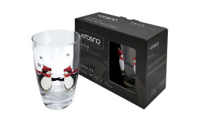 Szklanki DECO Pingwinki KROSNO 2x450ml *6025