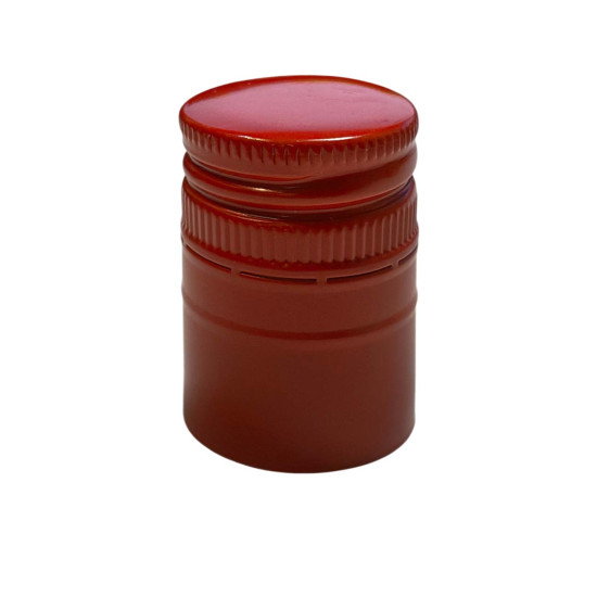 Zakrywka zakrętka 31,5x44 czerwona-10szt